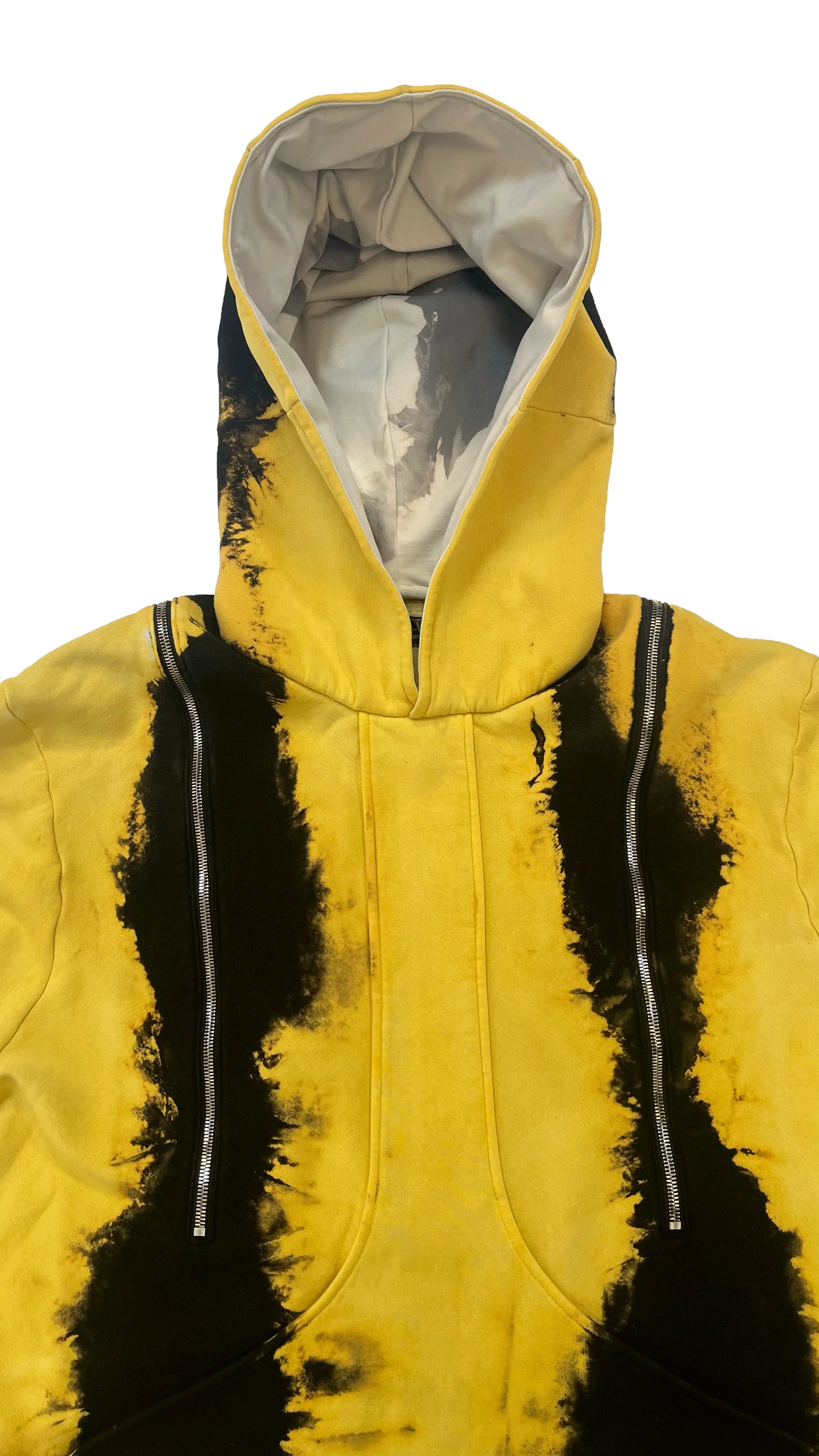 DIVIDER HOODIE - TOXIC YELLOW