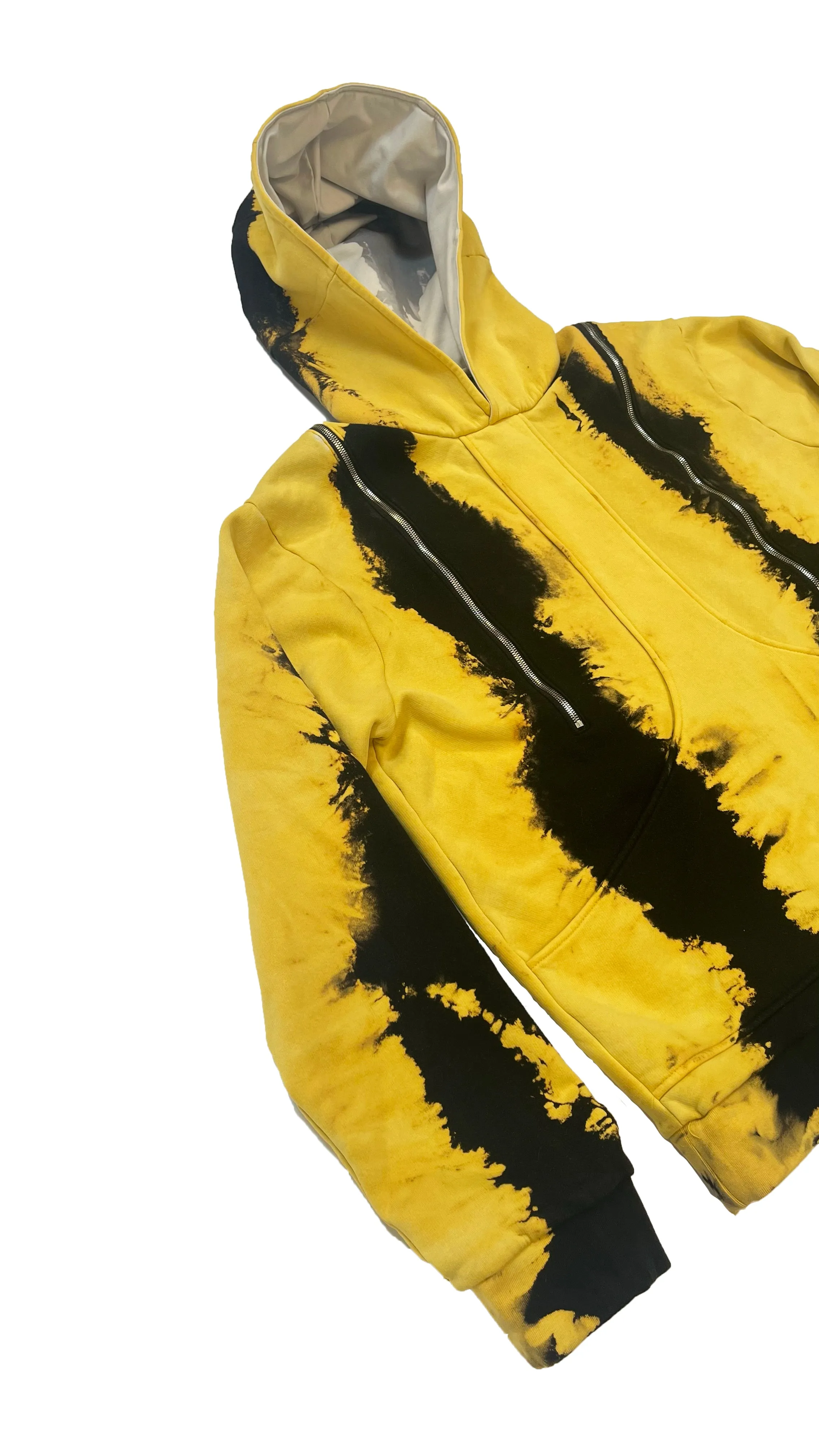 DIVIDER HOODIE - TOXIC YELLOW