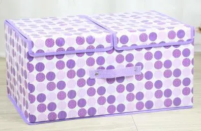 Double cover large capacity storage box