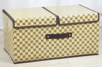 Double cover large capacity storage box