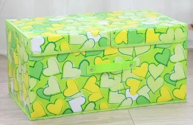 Double cover large capacity storage box
