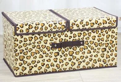 Double cover large capacity storage box