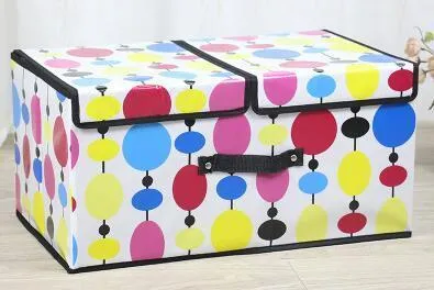 Double cover large capacity storage box