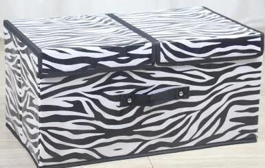 Double cover large capacity storage box