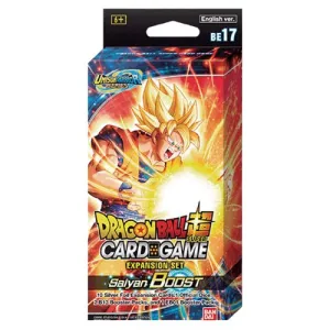 Dragon Ball Super Expansion Set display (BE17) Saiyan Boost
