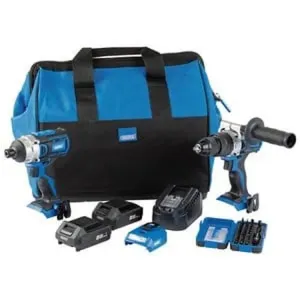 Draper D20 Fix 'N' Go Kit (2 Piece) ( 2X 2Ah Batteries, Charger And Bag) Dr-90471