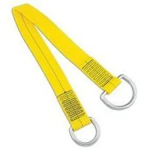 DSI/PIP 2" Pass-Through Webbing Sling Anchor with 2 D-rings
