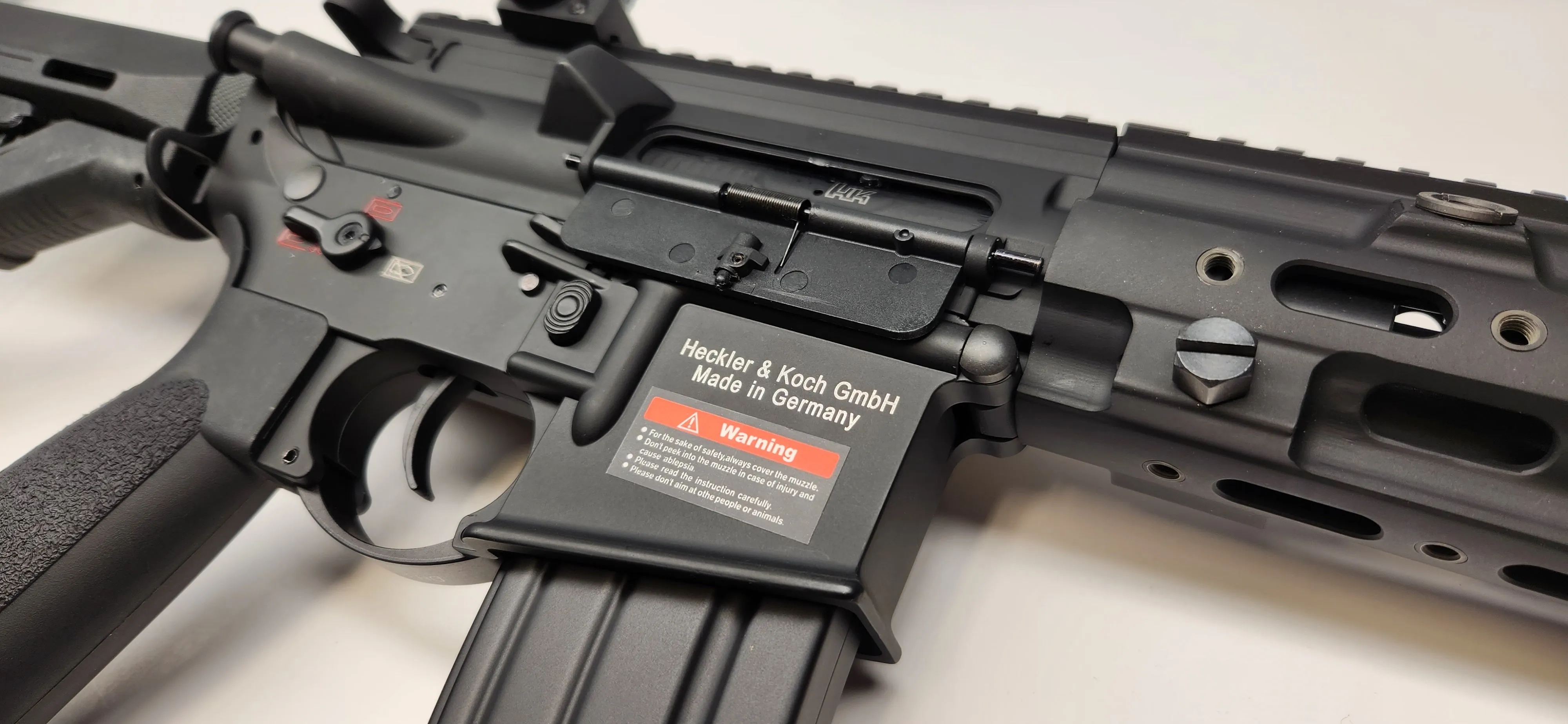 E&C 112 AEG - 416 A5 Giessle 9.5" (Laser Full Markings, Upgrade QD 2.0)