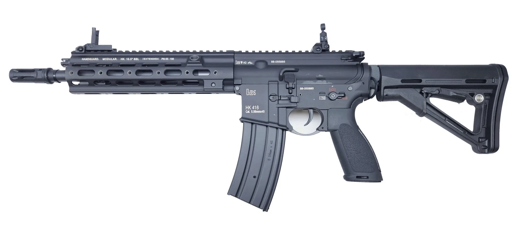 E&C 112 AEG - 416 A5 Giessle 9.5" (Laser Full Markings, Upgrade QD 2.0)
