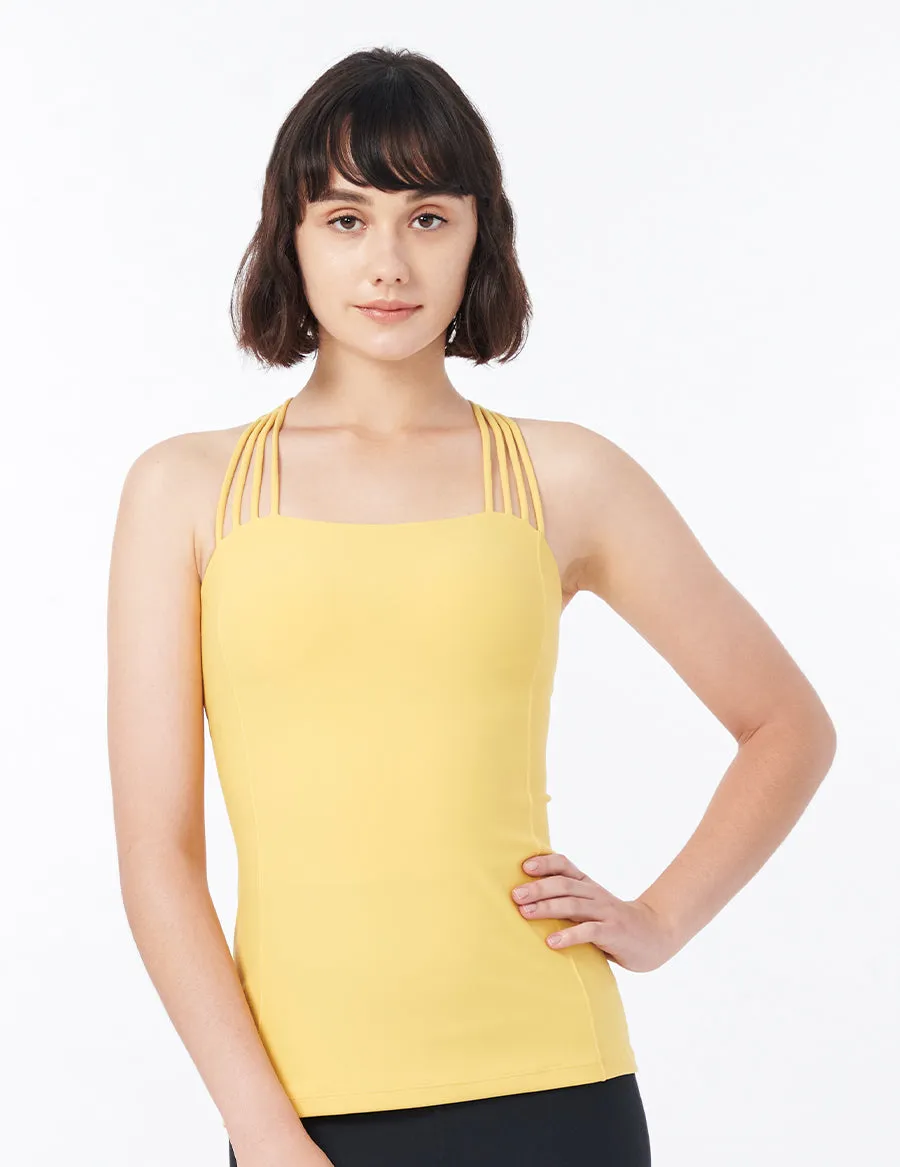 easyoga LESPIRO Flat Strap Tank - Y4 Ginger