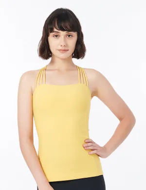 easyoga LESPIRO Flat Strap Tank - Y4 Ginger
