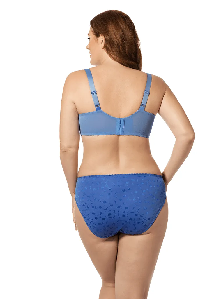 Elila Embroidered Microfiber Underwire