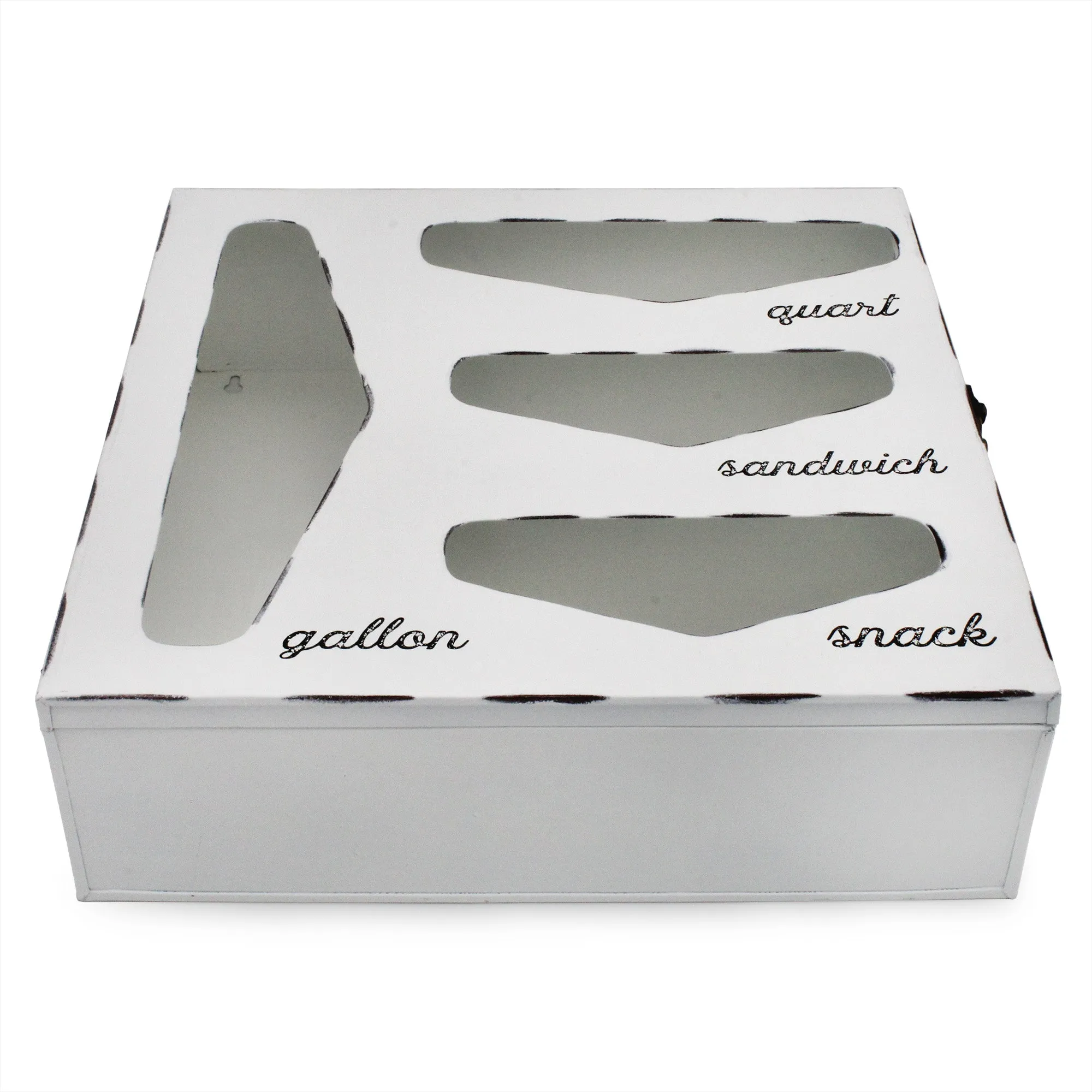 Enamelware Kitchen Bag Organizer