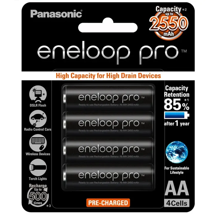 Eneloop Pro AA (2550mAh)