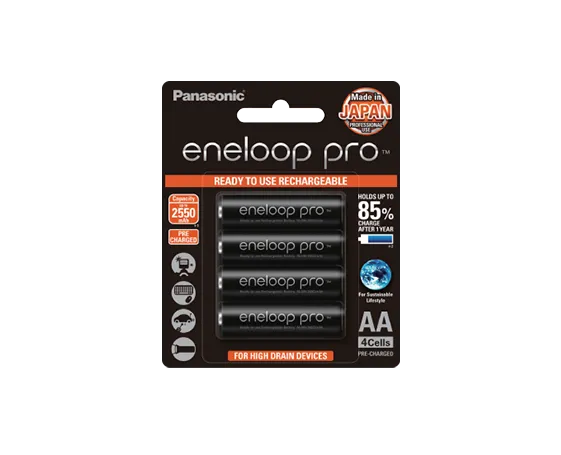 Eneloop Pro AA (2550mAh)