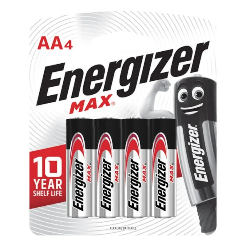 Energizer Max AA Alkaline Batteries