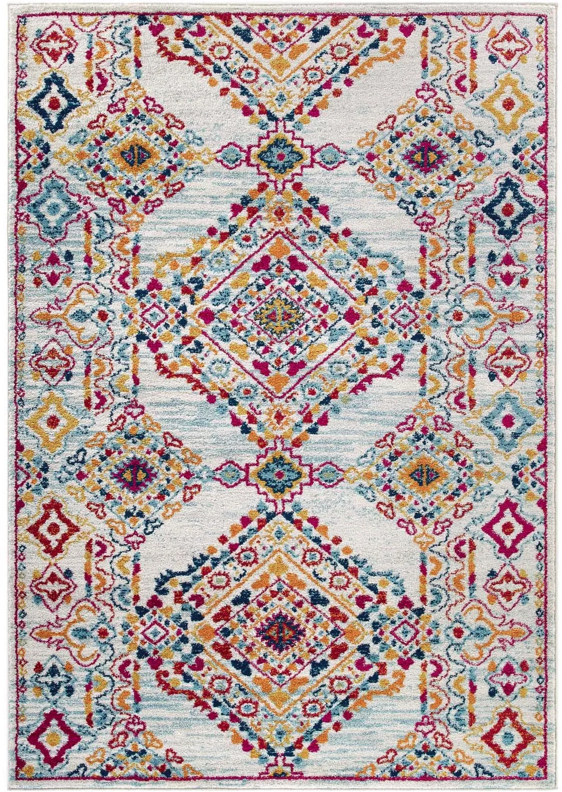 ENTOURAGE KHALIDA DISTRESSED FLORAL LATTICE