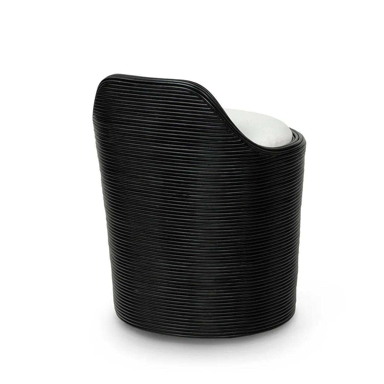 Enzo Swivel Stool Black