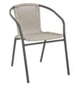 Errigal Rattan Chair Only Beige (Match Set 10398)