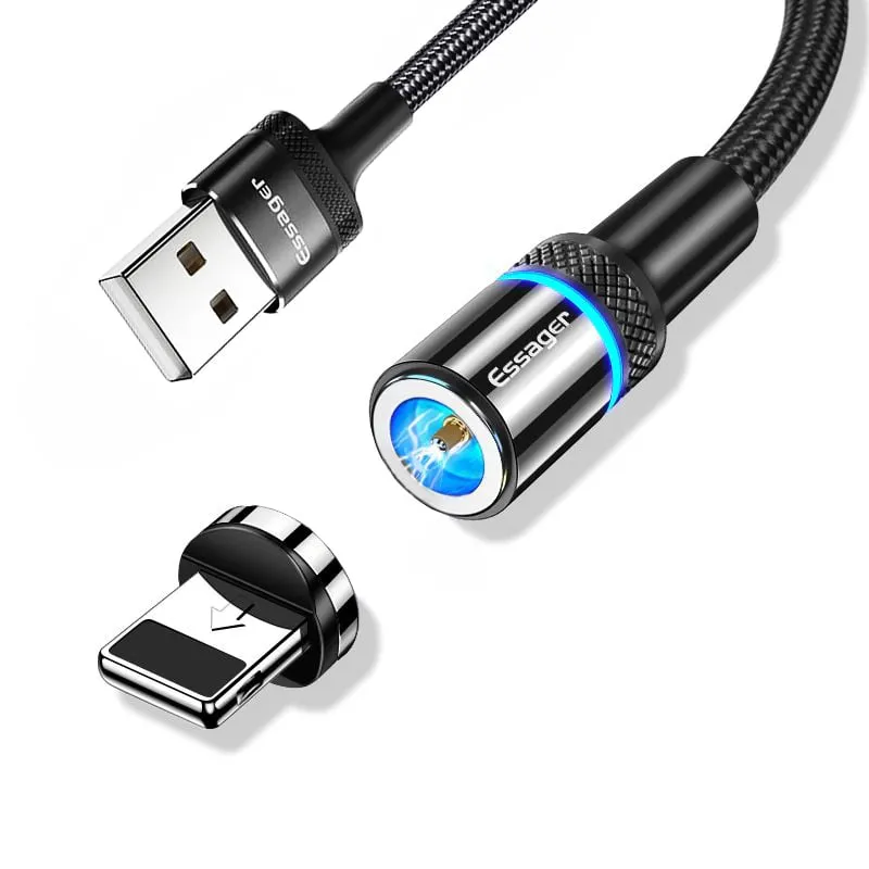 Essager® Kabel Magnetyczny Okrągły (  Końcówka)