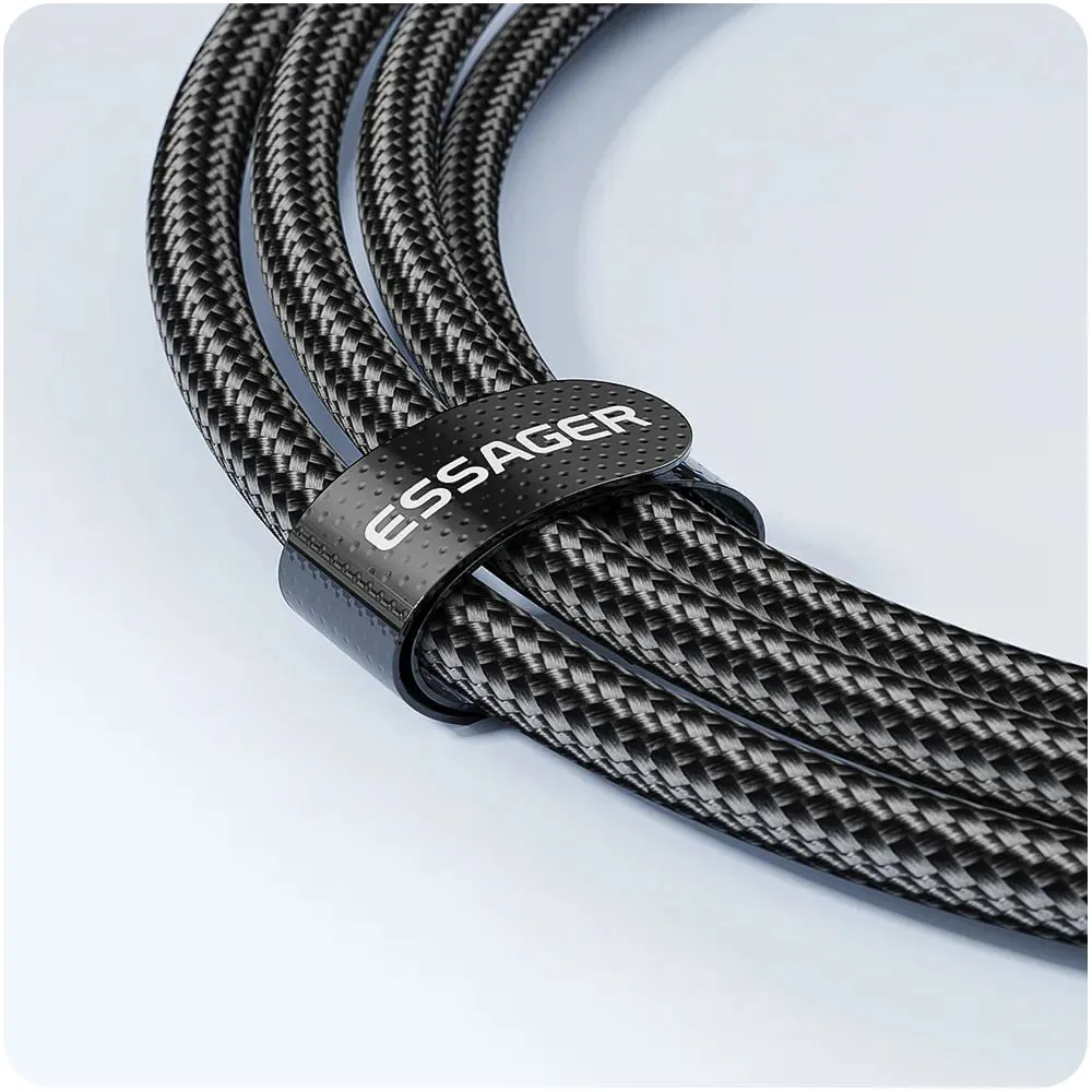 ESSAGER® Kabel USB-C - Szybkie Ładowanie - 100W / 6A - 2M