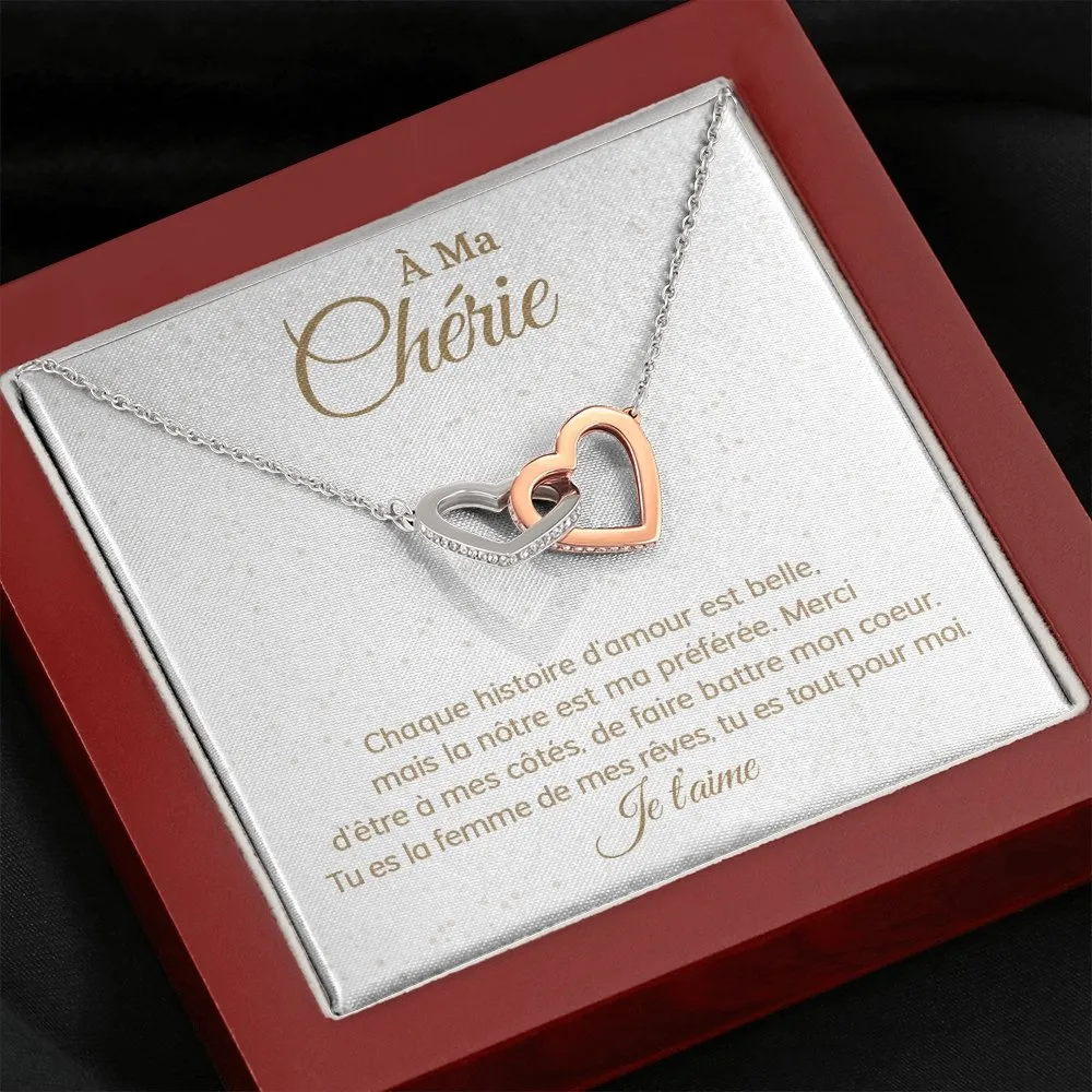 ETERNITY • Collier Déclaration d'amour Double Cœur