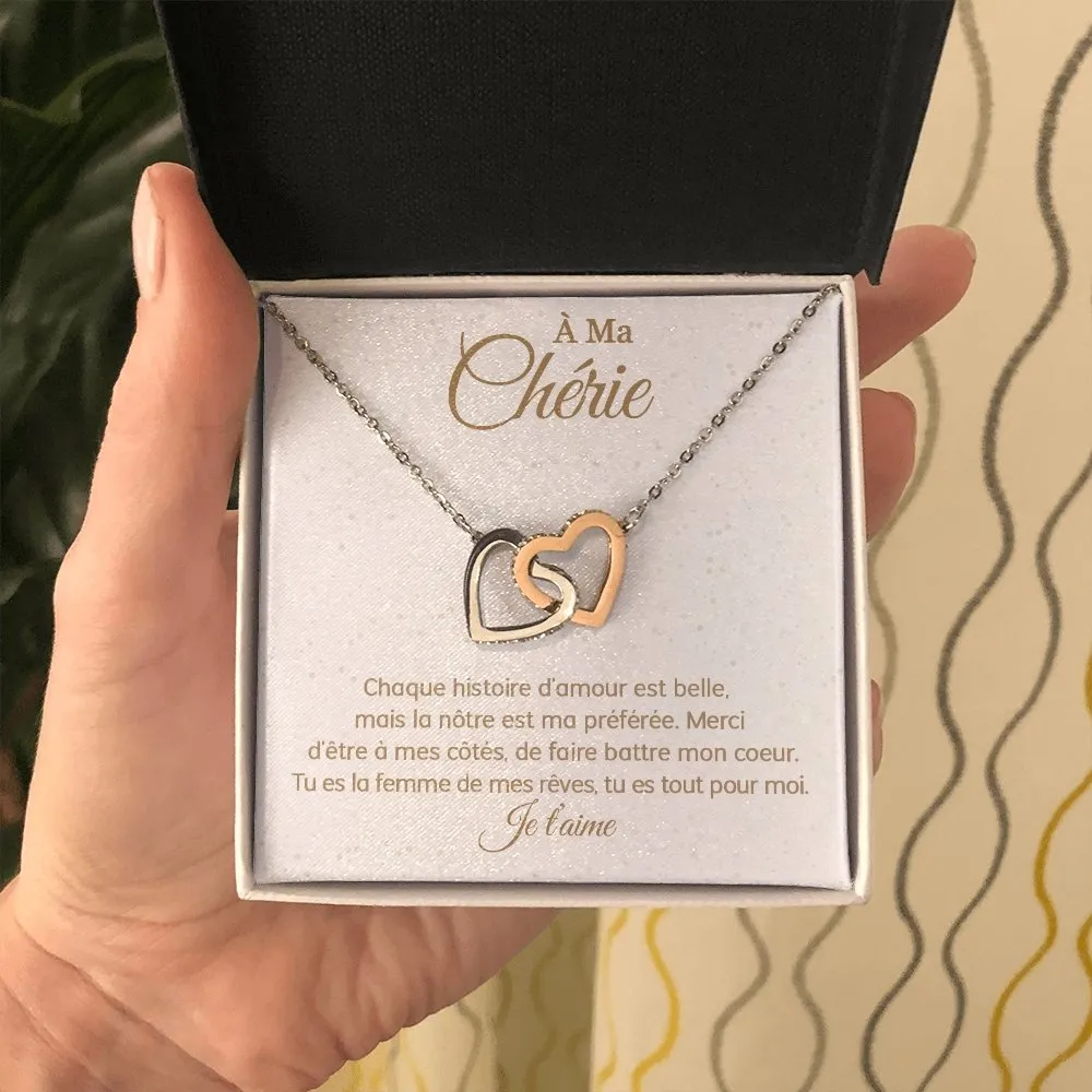 ETERNITY • Collier Déclaration d'amour Double Cœur