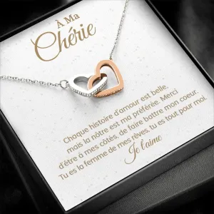 ETERNITY • Collier Déclaration d'amour Double Cœur