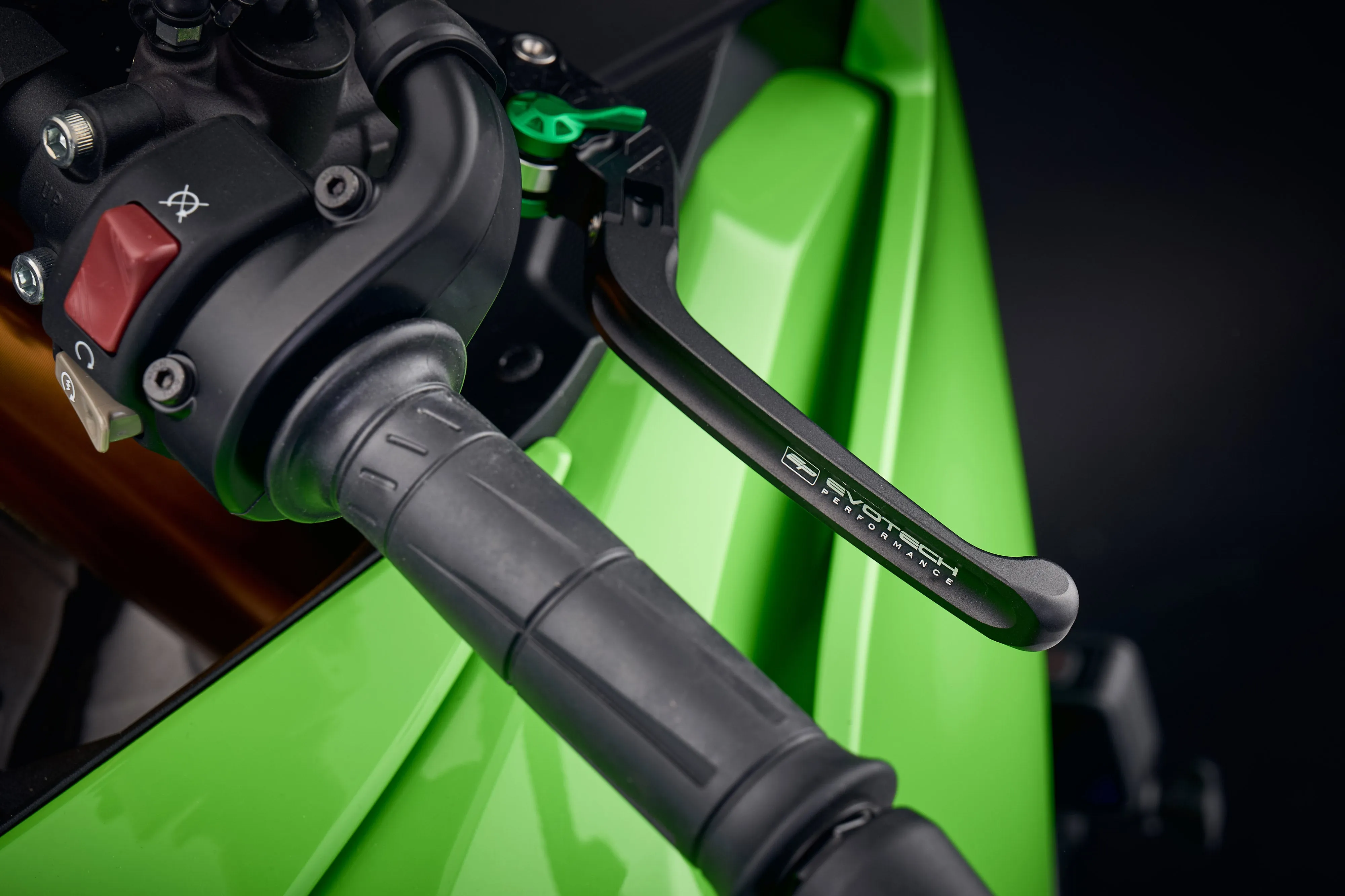 Evotech Evo Folding Clutch and Brake Lever Set - Kawasaki Ninja ZX-6R  (2024 )