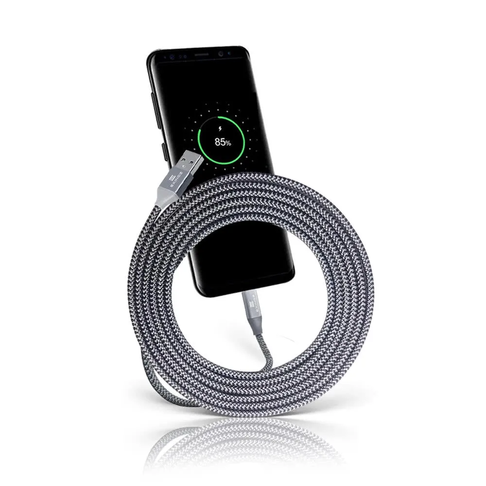 Exinoz USB Type C Cable Fast Charging USB C Cable (3 Pack Bundle   1 Bonus)