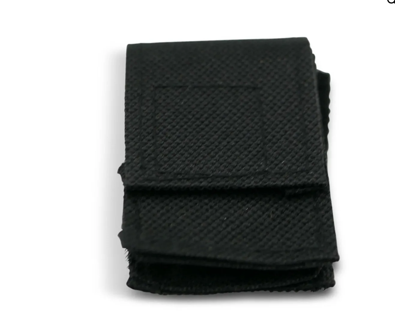 Fabric bag for 9V battery for acoustic guitars with electronics
