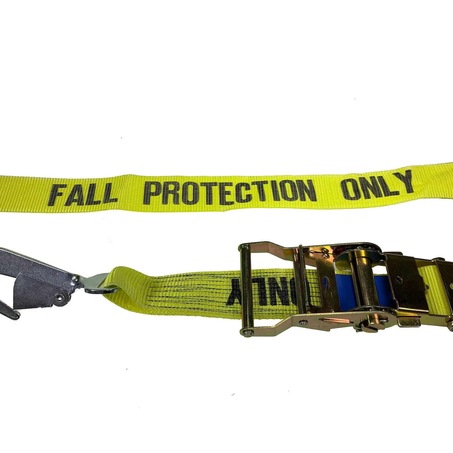Fall Protection Ratchet Strap with Snap Hooks - 10 Metre Length