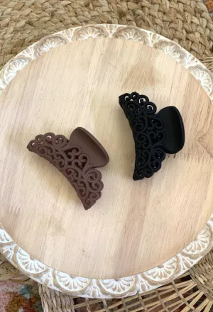 Fancy Hair Claw Clips 2 pack