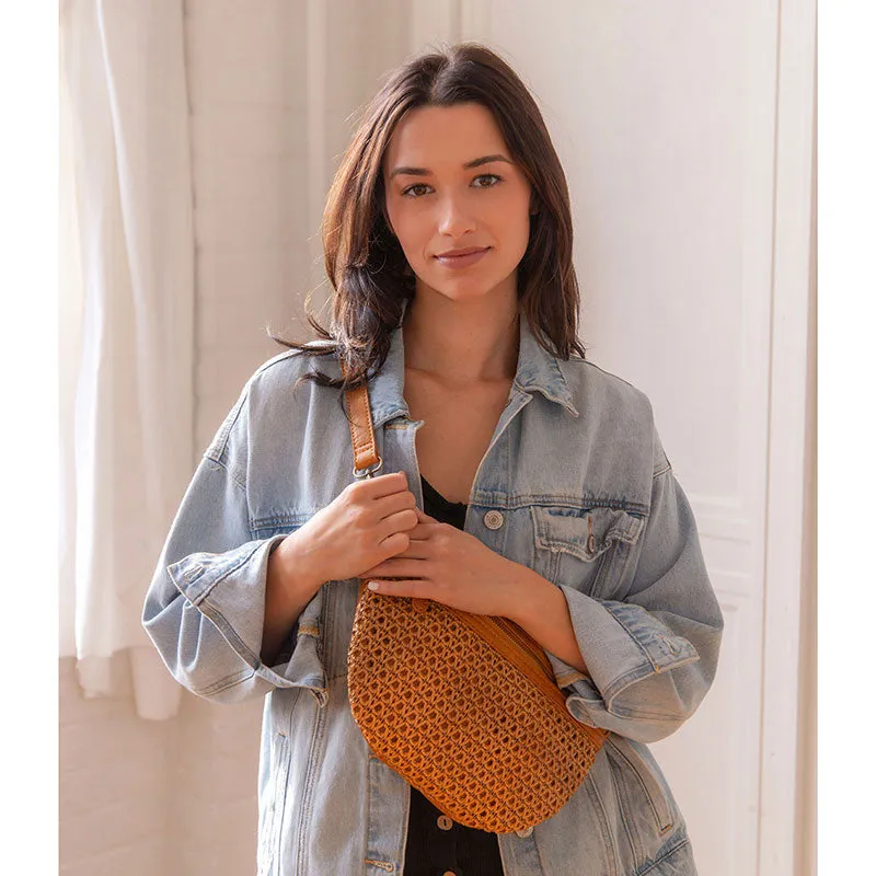 Faux Cane Sling/Belt bag