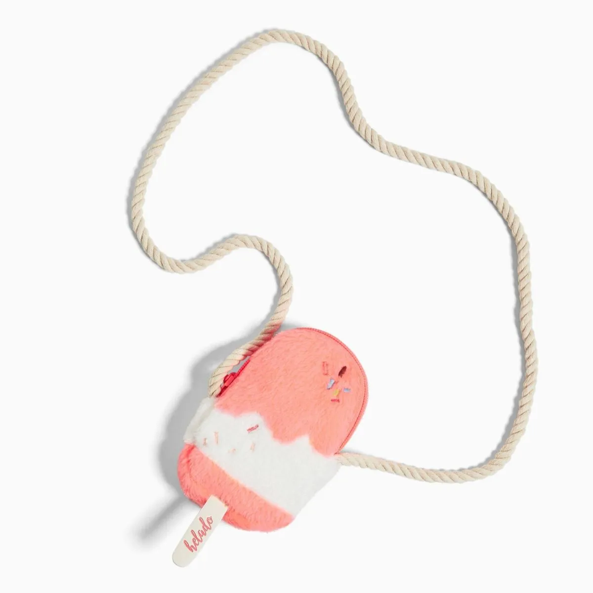Faux Fur Ice Cream Mini Crossbody Bag