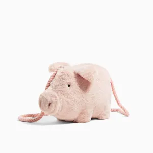 Faux Fur Little Pig Crossbody Bag