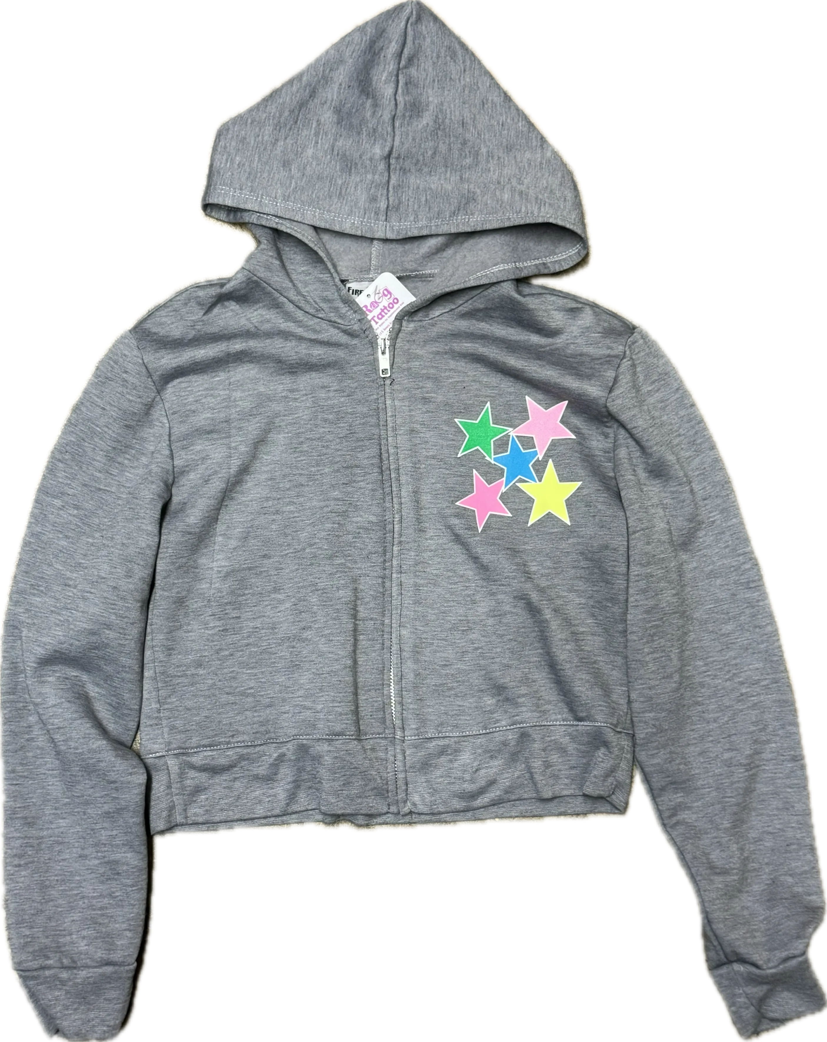 FIREHOUSE- Zip-Up Hoodie (heather grey)