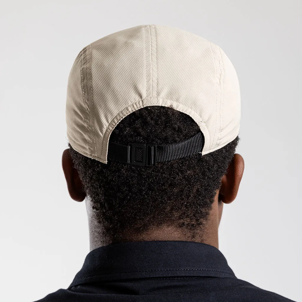 Flat Peak Strap-back Cap (Sand)