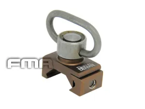 FMA 360° DD QD Sling Swivel RIS Mount - Bronze