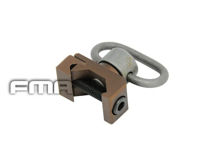 FMA 360° DD QD Sling Swivel RIS Mount - Bronze