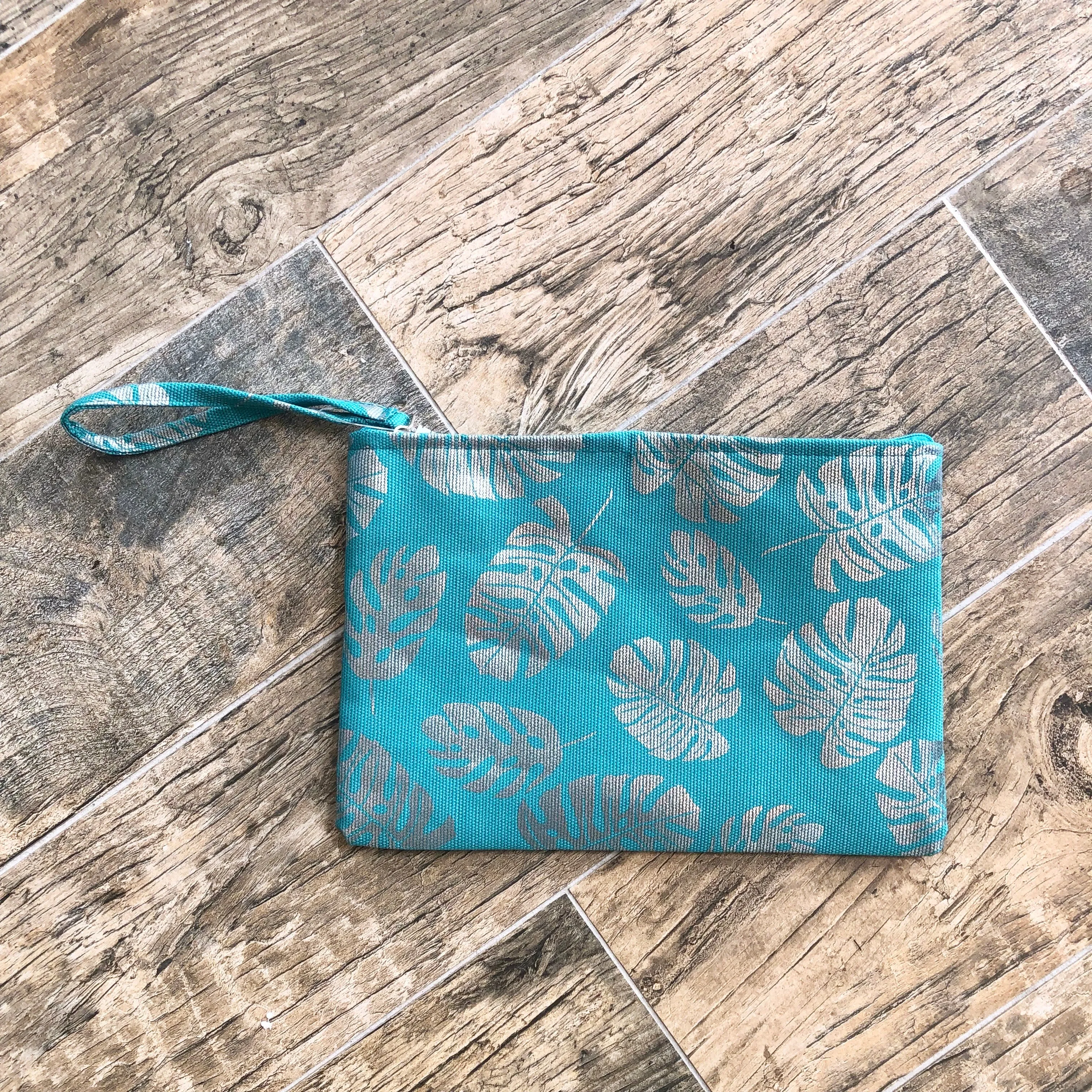 Foil Leaves Pouch - 4 Colors