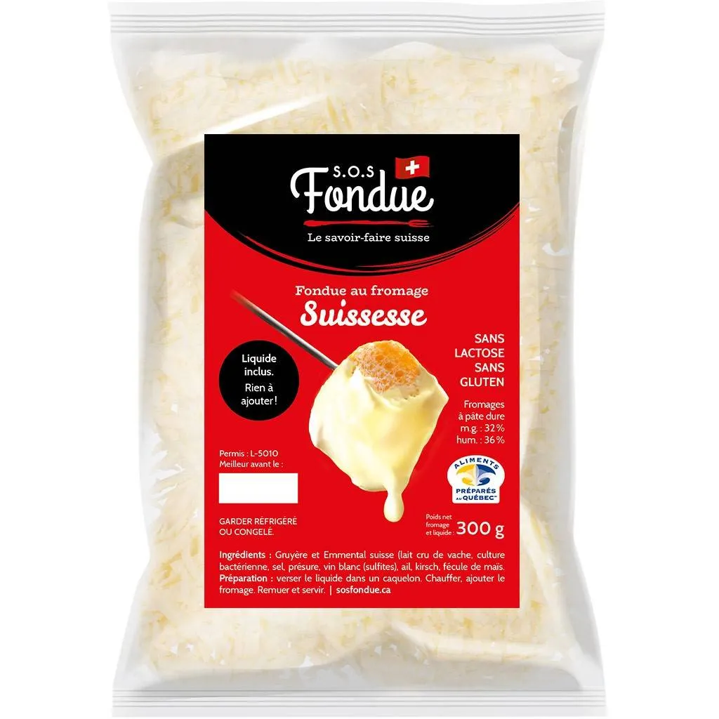 Fondue au fromage demi-sachets