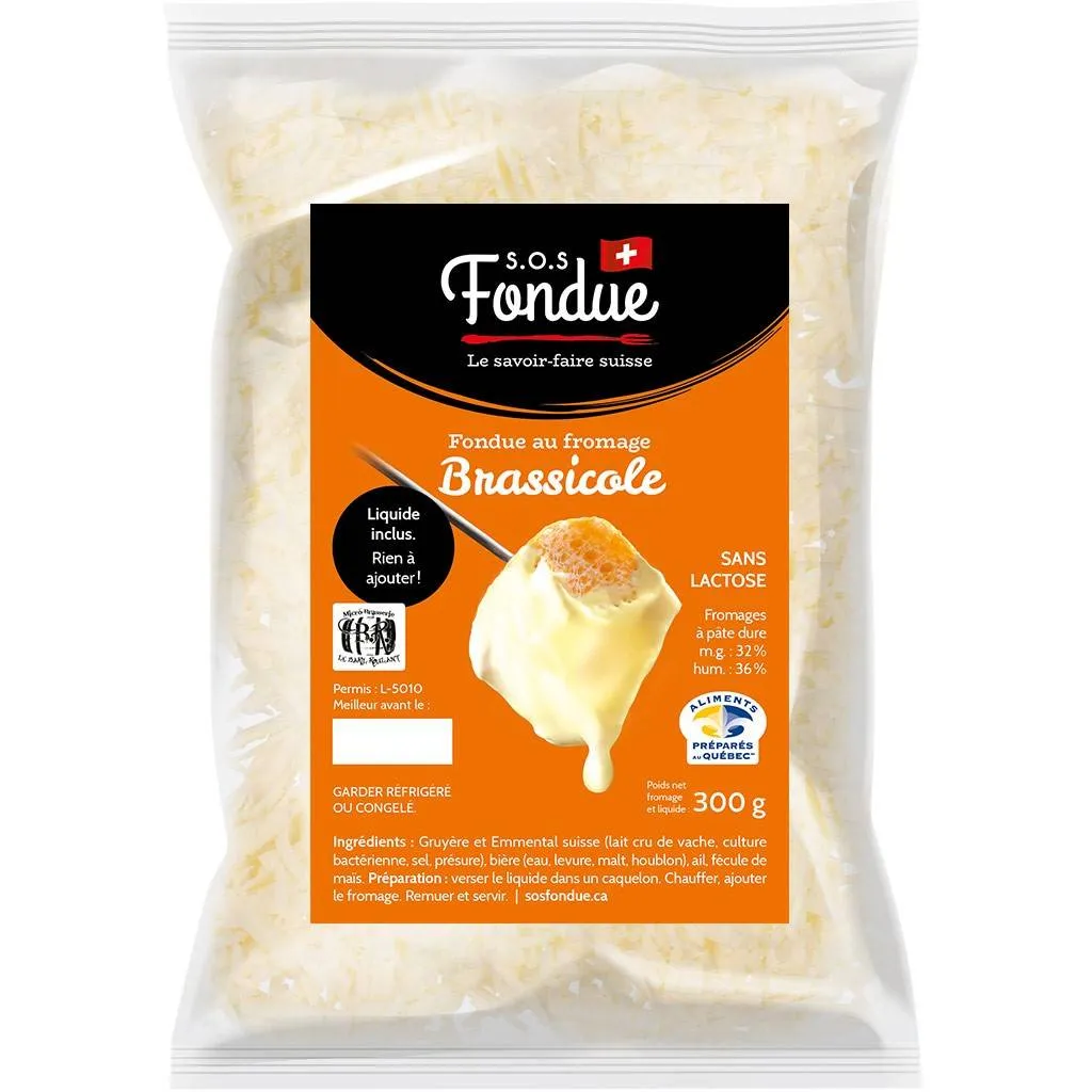 Fondue au fromage demi-sachets