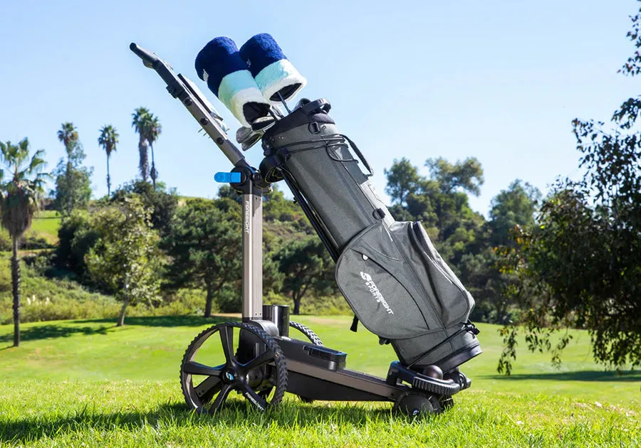 ForeCaddy V1.5 Smart Follow Remote Control Lithium Golf Caddy by Foresight Sports