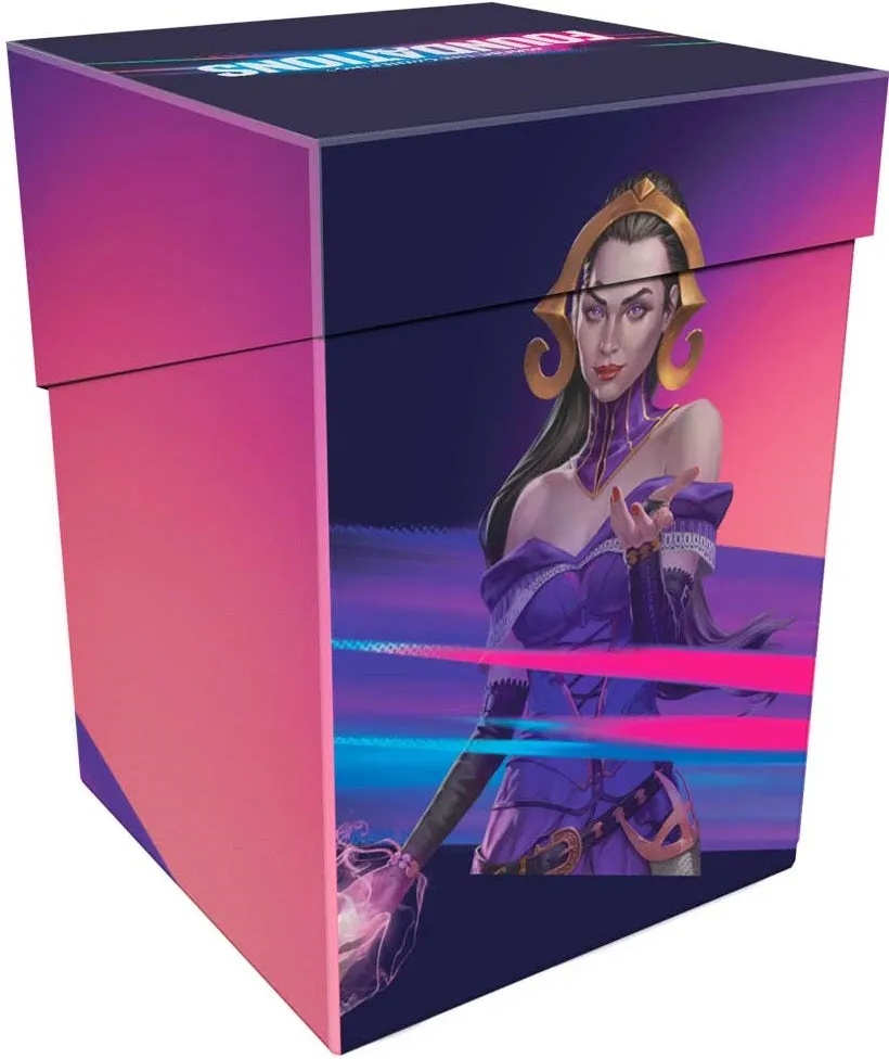 Foundations 100  Deck Box - Dark - Ultra Pro