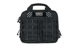 G-OUTDRS GPS TAC DOUBLE PISTOL CASE BLK