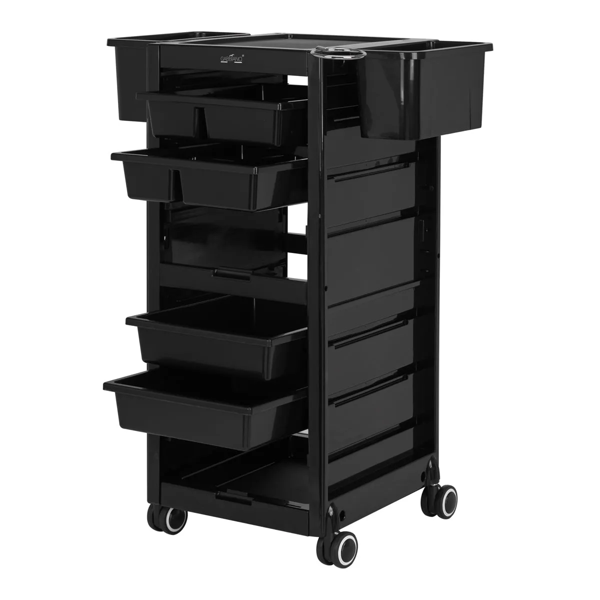 Gabbiano Hairdresser's Trolley 68A Black
