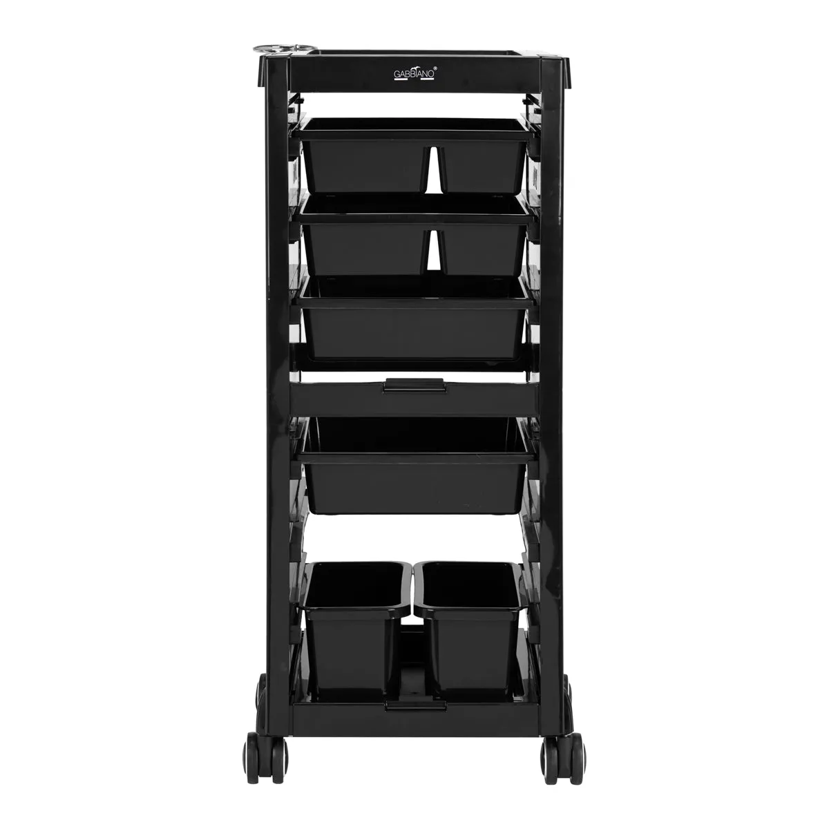 Gabbiano Hairdresser's Trolley 68A Black