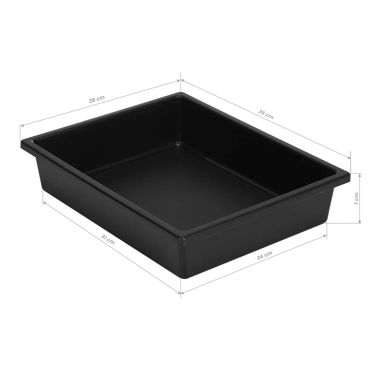 Gabbiano Hairdresser's Trolley 68A Black