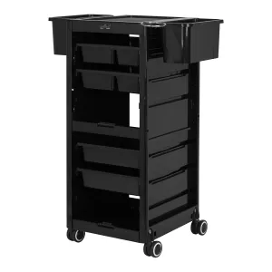 Gabbiano Hairdresser's Trolley 68A Black